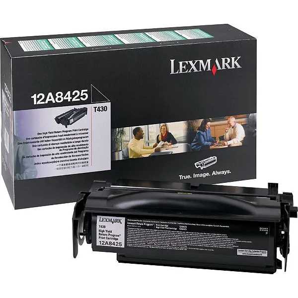 Toner Lexmark 12a8425 Preto | Lexmark T430 T430dn